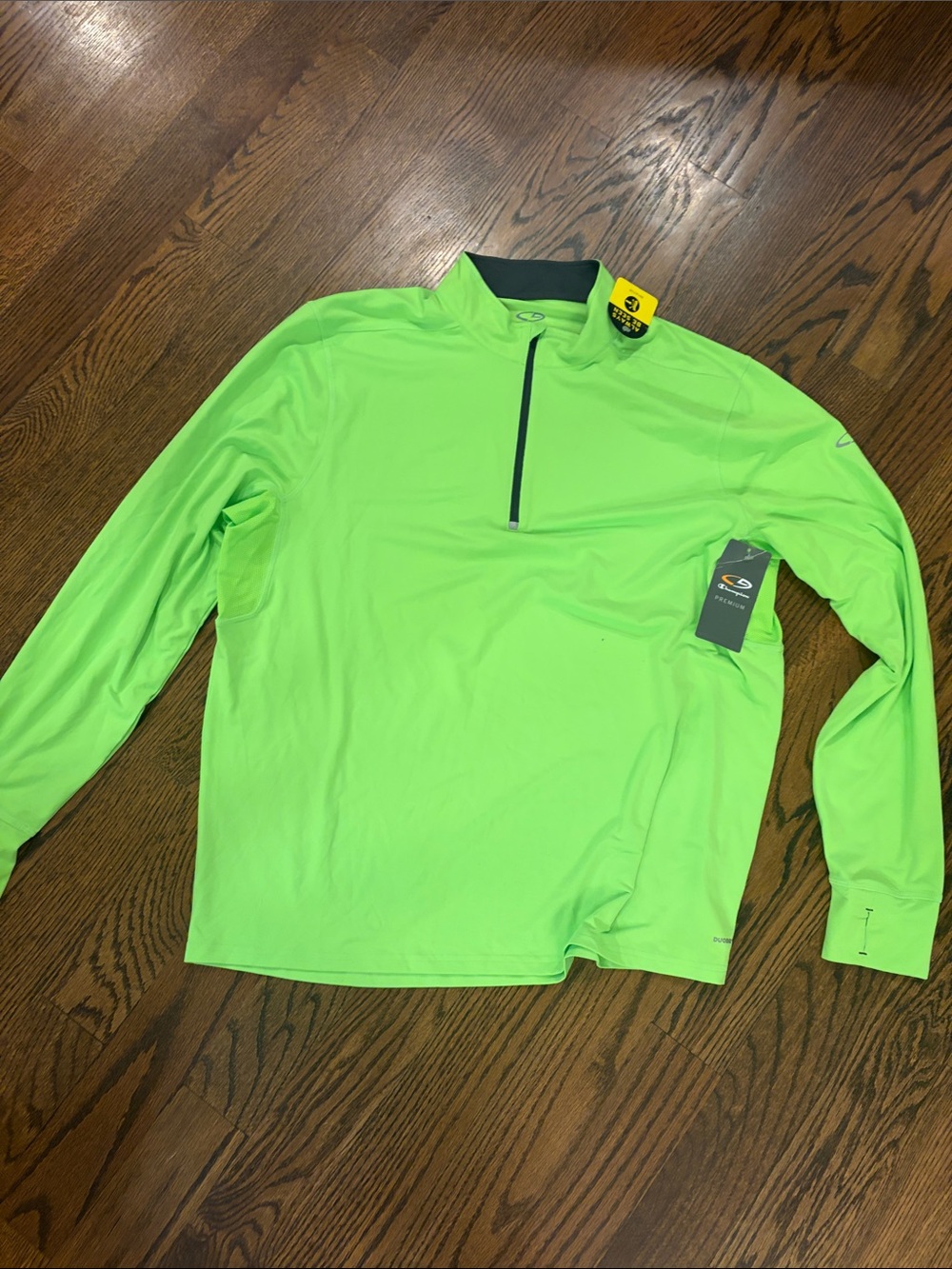 C9 by Champion Neon Green 1/4 Zip Athletic Pullover